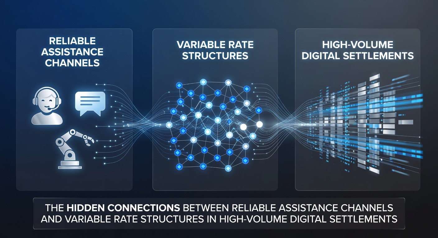 Diagram showing interconnected support channels and dynamic pricing models in digital payment systems